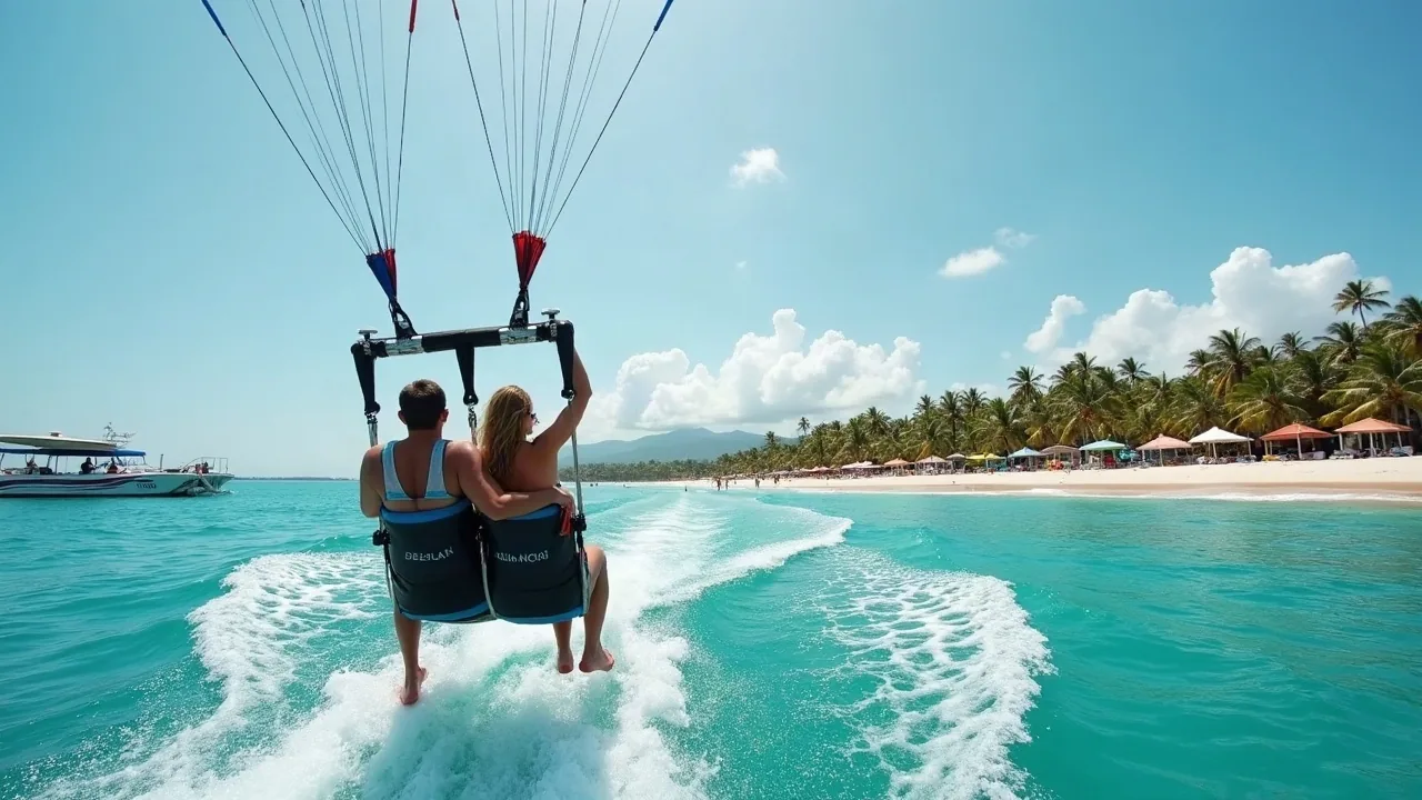 Tandem Parasailing Bali